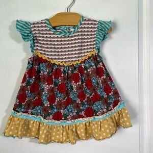 Matilda Jane Ruffle Floral size 4 Tunic